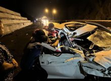 تصادف خاور و دنا در محور سوادکوه یک کشته و ۳ مصدوم بر جا گذاشت