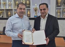 آقای جمشید پهلوان رییس هیات کشتی شهرستان قائمشهر